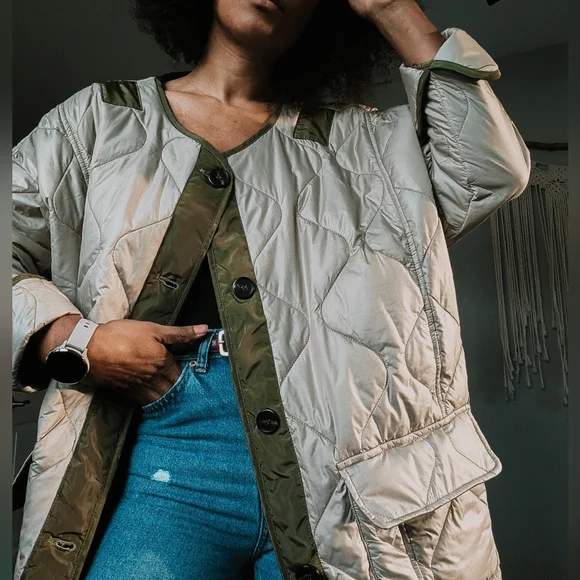 Commense Women's Quilted Puffer Jacket - Picture 3 of 8